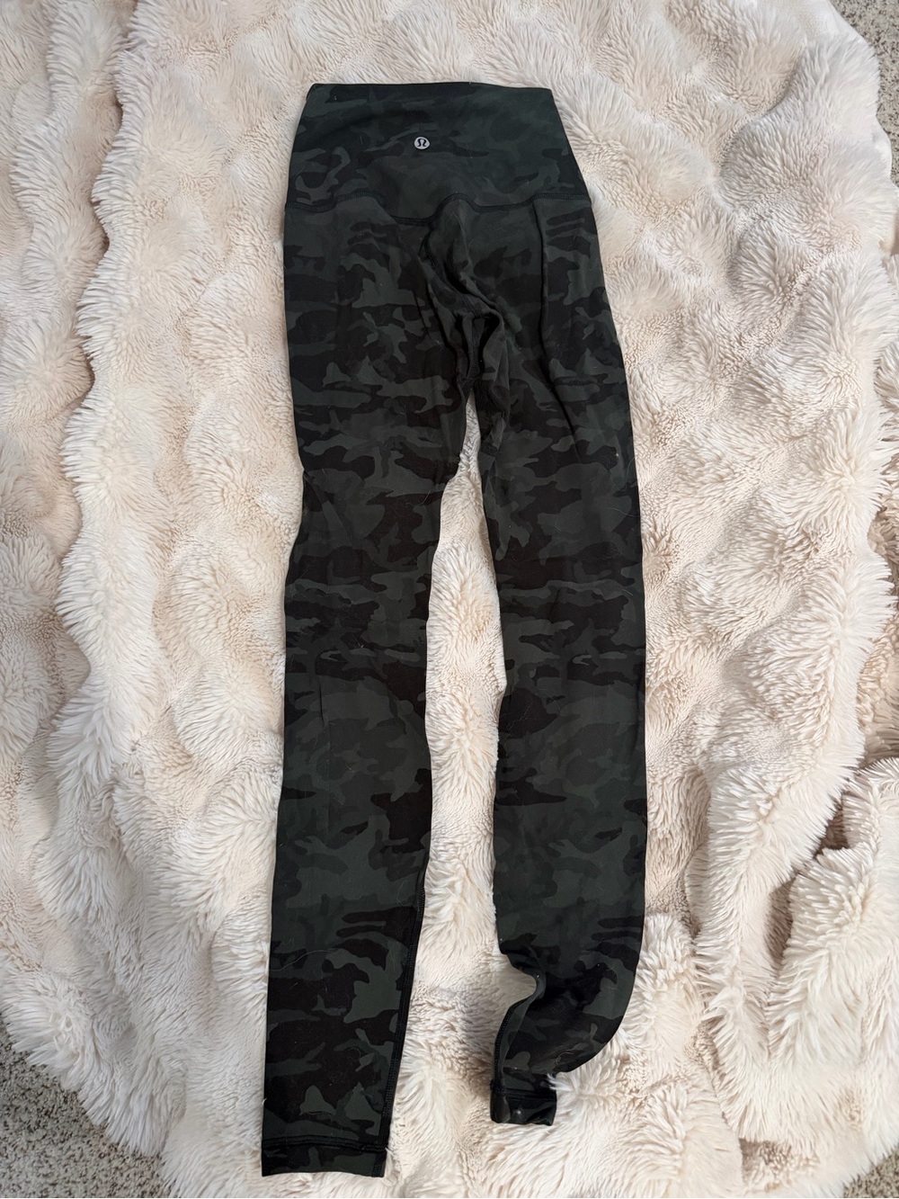 lululemon athletica Black Camo High-Rise Leggings